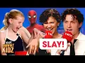 Zendaya Tom Holland s Cutest Interview Ever Showbiz Kidz