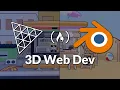 3D Web Development with Blender and Three js - Create a Cozy Cafe Portfolio