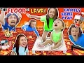 Download Lagu FLOOR IS ACTUALLY LAVA CUZ WE AIN'T LAZY YOUTUBERS! Oh, BURN! FGTEEV Family Game Challenge Pool Day
