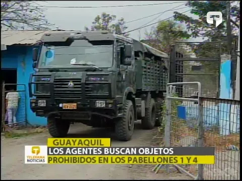 1.700 policías y militares intervienen nuevamente la Penitenciaría del Litoral