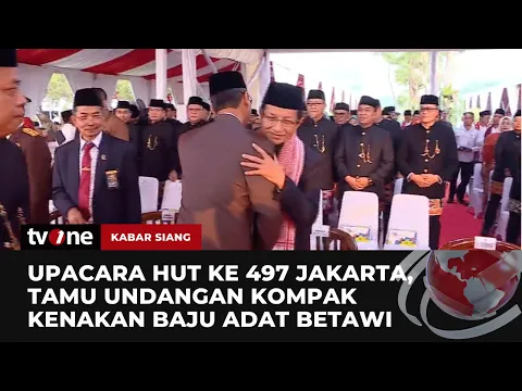 Pemprov Jakarta Gelar Upacara Bendera untuk Peringati HUT ke 497