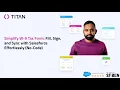 Simplify W-9 Tax Form Fill Sign and Sync with Salesforce Effortlessly No-Code