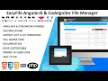 EasyFile AngularJS CodeIgniter File Manager