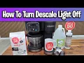 How To Descale Keurig K-Duo GEN 2 Hot Iced Coffee Maker - Turn DESCALE Light Off