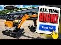 This Mini Excavator Price Just BROKE A RECORD Online Auction Bidding War ME20 Diesel