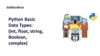 2 3 Python Basic Data Types Python Tutorial int float string complex boolean