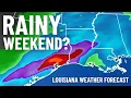 Storm Threat Saturday Freeze Next Week Louisiana Weather Forecast