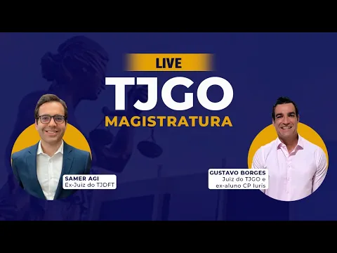 Vídeo: conversa com um juiz do TJGO sobre a carreira em Goiás