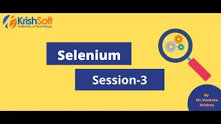 Selenium Using java session-3