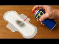Download Lagu Mix wd 40 with sanitary napkin 😱You Will not Believe the Incredible Result | Creation Tips 9