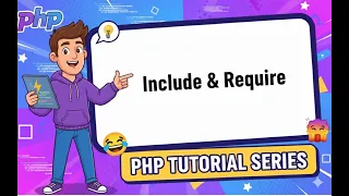 PHP include vs require - How to Include Files in PHP Lesson 34 2026
