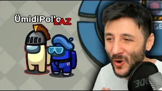 Ümidi'yi Kesip AFK TAKLİDİ YAPTIM 😁 Ekiple AMONG US 2026