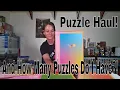 Huge Puzzle Haul with a Couple of Big Surprises AND how many puzzles do I have