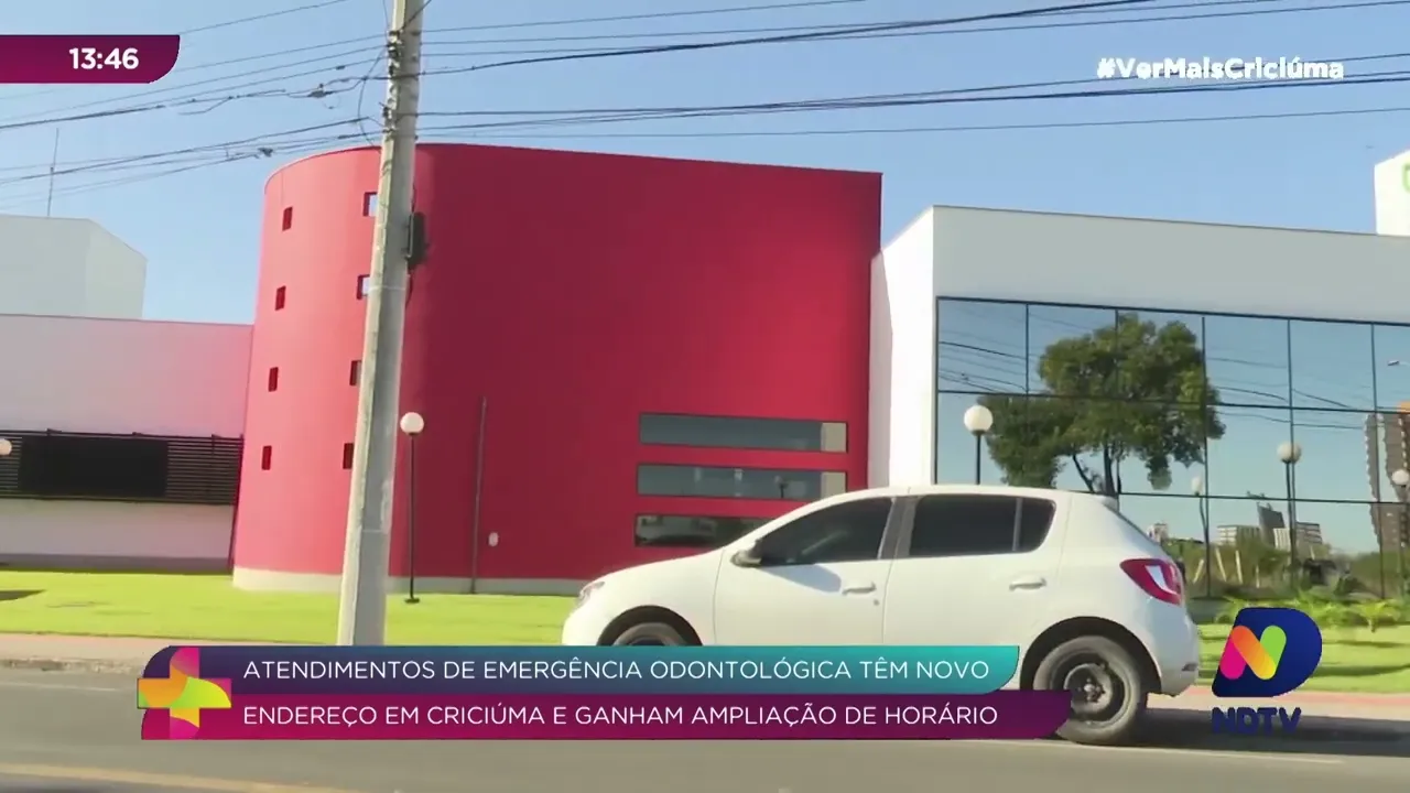 Atendimentos de emergência odontológica troca de lugar e ampliam horário em Criciúma