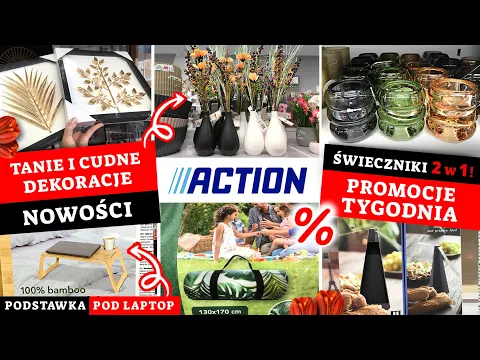 Download MP3 ACTION ŚLICZNE DEKORACJE 🥰❤️ TANIE ŚWIECZNIKI I KOCE PIKNIKOWE 😱 🔥 PROMOCJE TYGODNIA 05-11.06 🔥