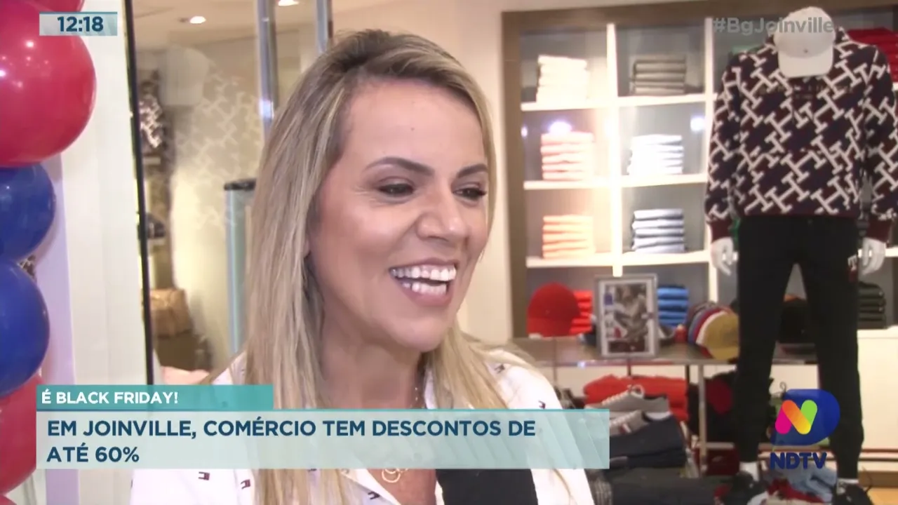 É Black Friday! Em Joinville, comércio tem descontos de até 60%