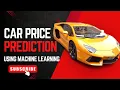 Car Price Prediction using ML Web App with Flask XGBoost