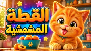 القطة المشمشية   أغاني أطفال          دندنها