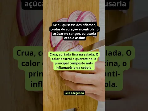 Coma Cebola Crua Todo Dia Por1 Semana e Isso Acontece com Seu Corpo #saúde50mais #shorts