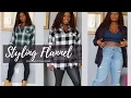 New at WALMART How to Style Flannel Shirts
