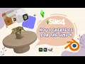 HOW I CREATE CC FOR THE SIMS 4 MODELING TEXTURING NORMAL SPECULAR MAPS Tutorial THE SIMS 4