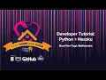 Stay Home and Code - Developer Tutorial Python Heroku