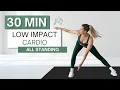30 min LOW IMPACT CARDIO HIIT WORKOUT To The Beat All Standing No Repeats