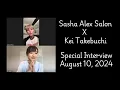 Lagu 【米人気SSW初来日公演！竹渕慶初インタビュー！】Sasha Alex Salon X Kei Takebuchi Special Interview August 10, 2024
