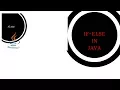 If Else Java Control Statement