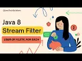 Java list data filter using stream filter predicate Java 8 Features