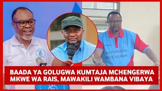 Amani golugwa abanwa juu ya kumtaja Mchengerwa kama ni mkwe wa Rais,mawakili wa serikali wambana