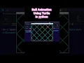 Ball Animation using Turtle in Python