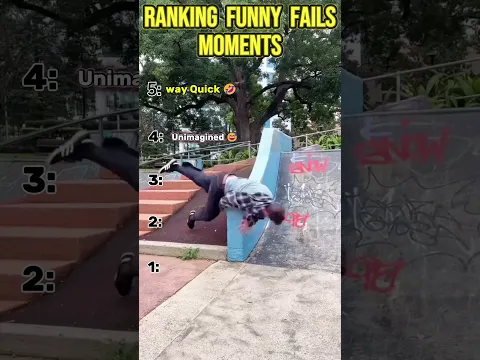 Ranking Funny Fails Moments #hilariousfails #failgag #funny