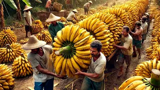 No Creerás Cómo se Producen los Plátanos y Qué se Elabora con Ellos…