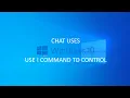 Chat uses Windows 10