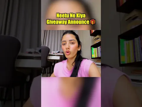 Neetu Ne Kiya Give Away 😍 #neetubisht #lakhneet #viral #comedy #vlog #dailyvlog