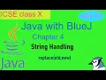 Java BlueJ Class X Ch4 part6