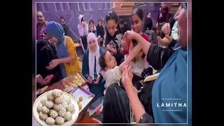 يا كحك العيد يا احنا با حلويات يا احنا يا بسكويت يا شربات يا احنا 