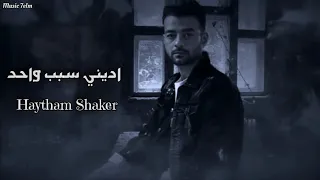 هيثم شاكر اديني سبب واحد Officil Music Haytham Shaker 