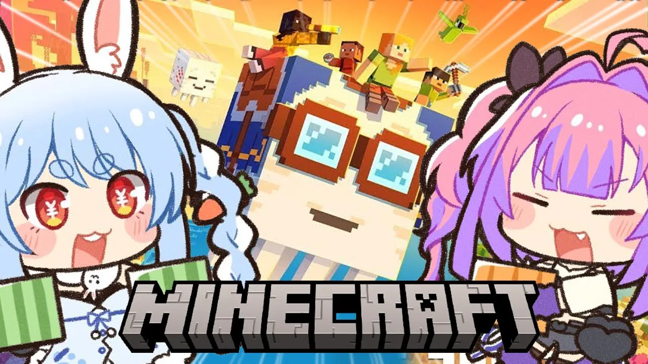 【Minecraft】最新アプデきｔら！新登場のハッピーガストにヴィヴィと乗りにいく！！ぺこ！【ホロライブ/兎田ぺこら】