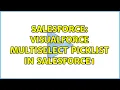 Salesforce Visualforce multiselect picklist in salesforce1