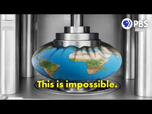 Video: Something Strange Happens When You Flatten the Earth…
