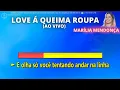 LOVE Á QUEIMA ROUPA (AO VIVO) MARÍLIA MENDONÇA - PLAYBACK KARAOKE INSTRUMENTAL