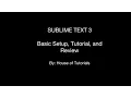 Sublime Text 3 Intro Install Guide Review
