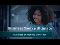 Business Source Ultimate on the Business Searching Interface