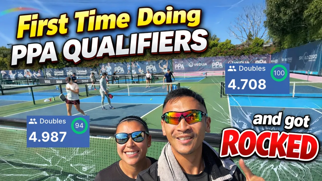 First Time Playing PPA Qualifiers… We Got ROCKED (Huey Trinh & Janaye Sakkas) | Newport Beach PPA