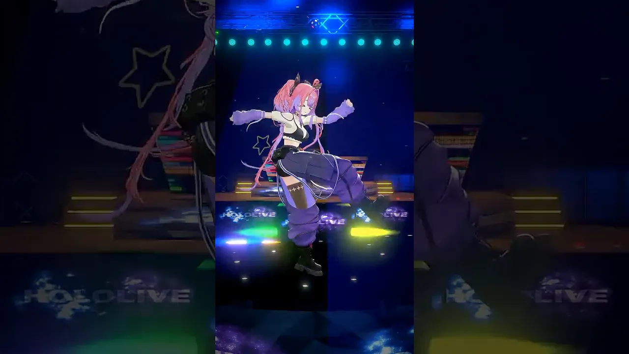『超かぐや姫！』Reply踊ってみた！【#綺々羅々ヴィヴィ】#vtuber #hololive #dance #shorts