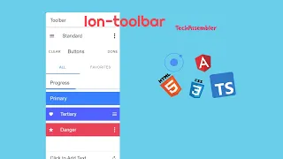 Ionic 5 - 21 Ion-toolbar ion-backbutton