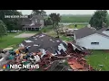 Tornadoes tear through Midwest as wildfires burn in the west