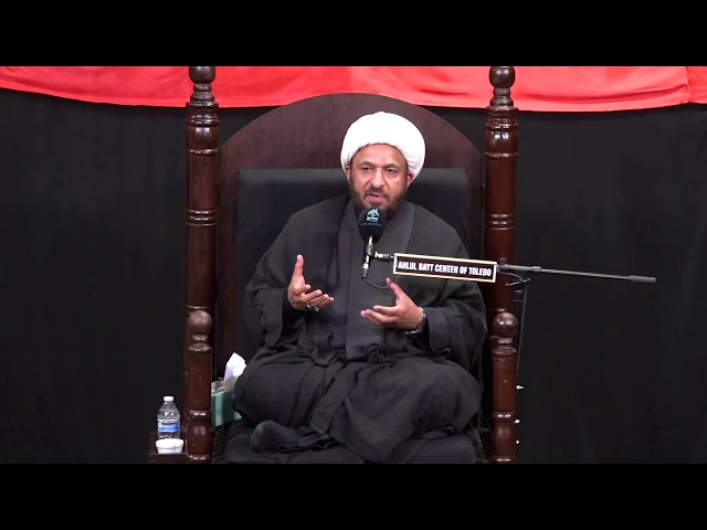 ⁣استشهاد الامام زين العابدين ع - سماحة الشيخ الدكتور فيصل الكاظمي